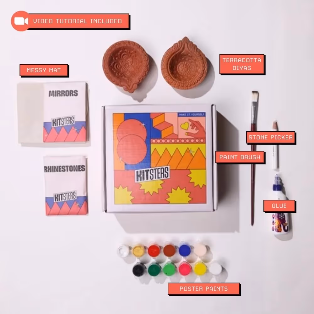 DIY Diya Decoration Kit image 2