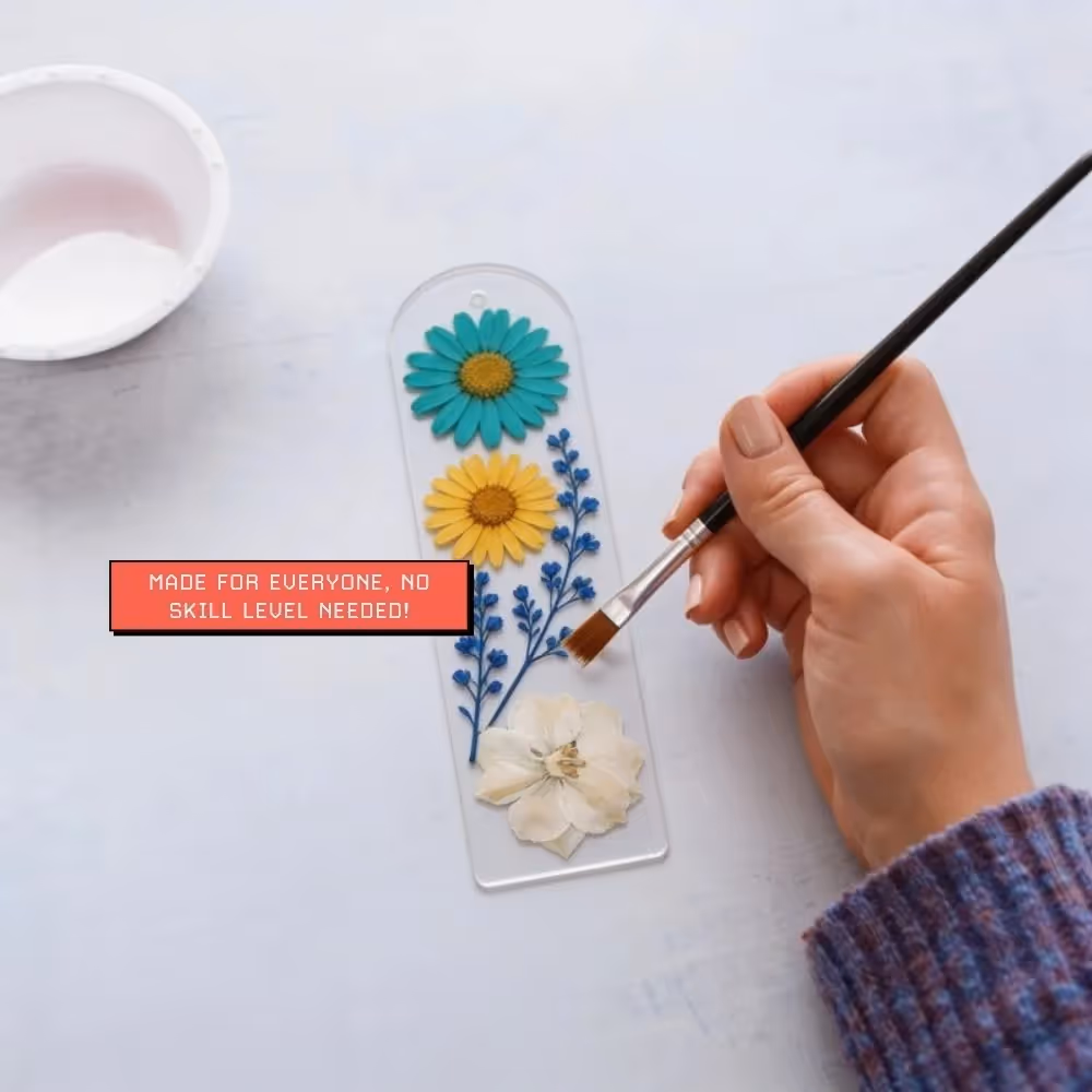 DIY Floral Bookmark Kit image 3