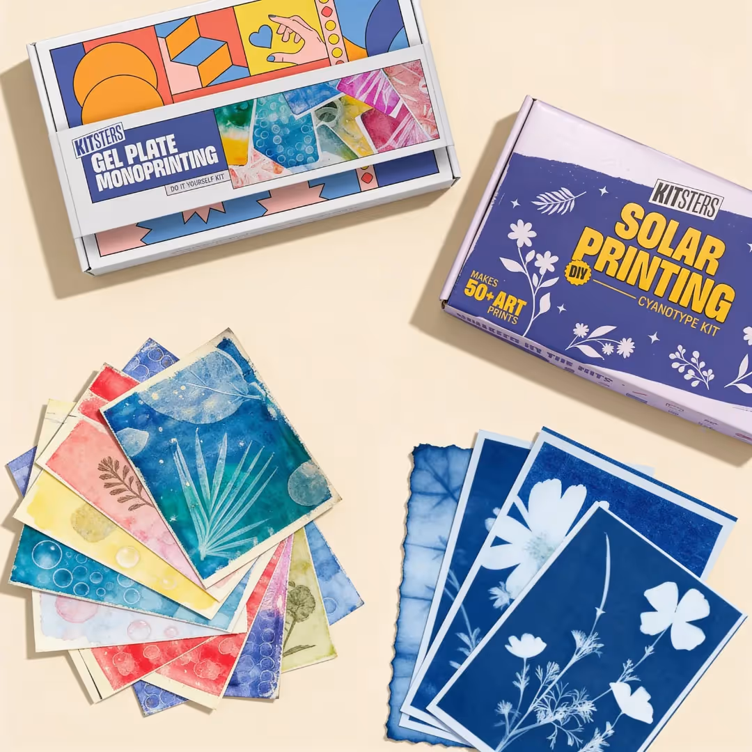 DIY Gel Plate Monoprinting and Solar Printing Kit  image 1