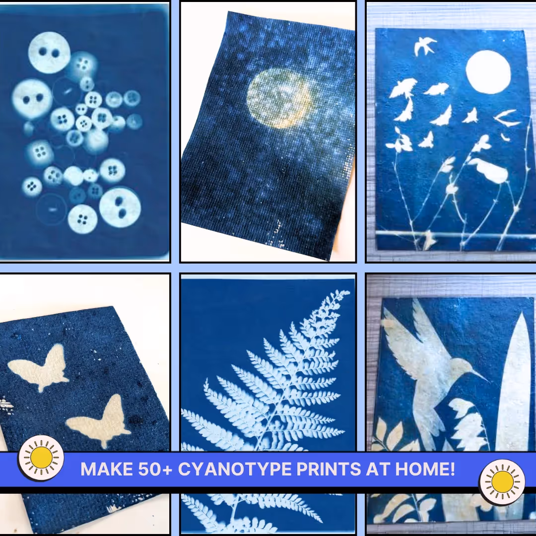 DIY Handmade Paper Kit & DIY Solar Printing Kit Combo image 3