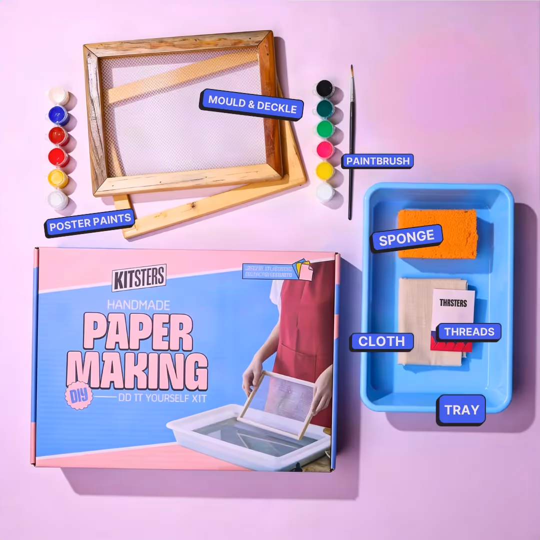 DIY Handmade Paper Kit & DIY Solar Printing Kit Combo image 6