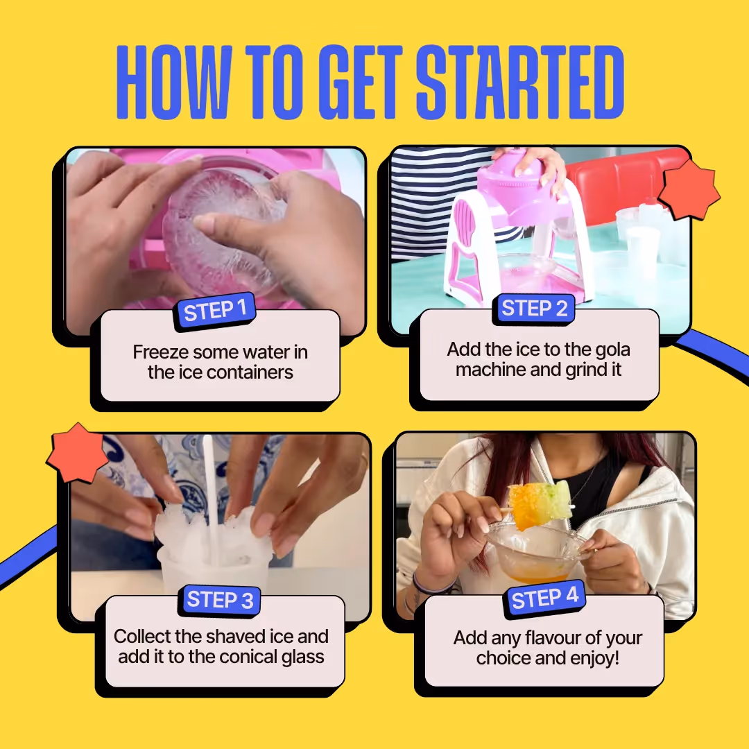 DIY Ice Gola and Cotton Candy Kit Combo  image 5