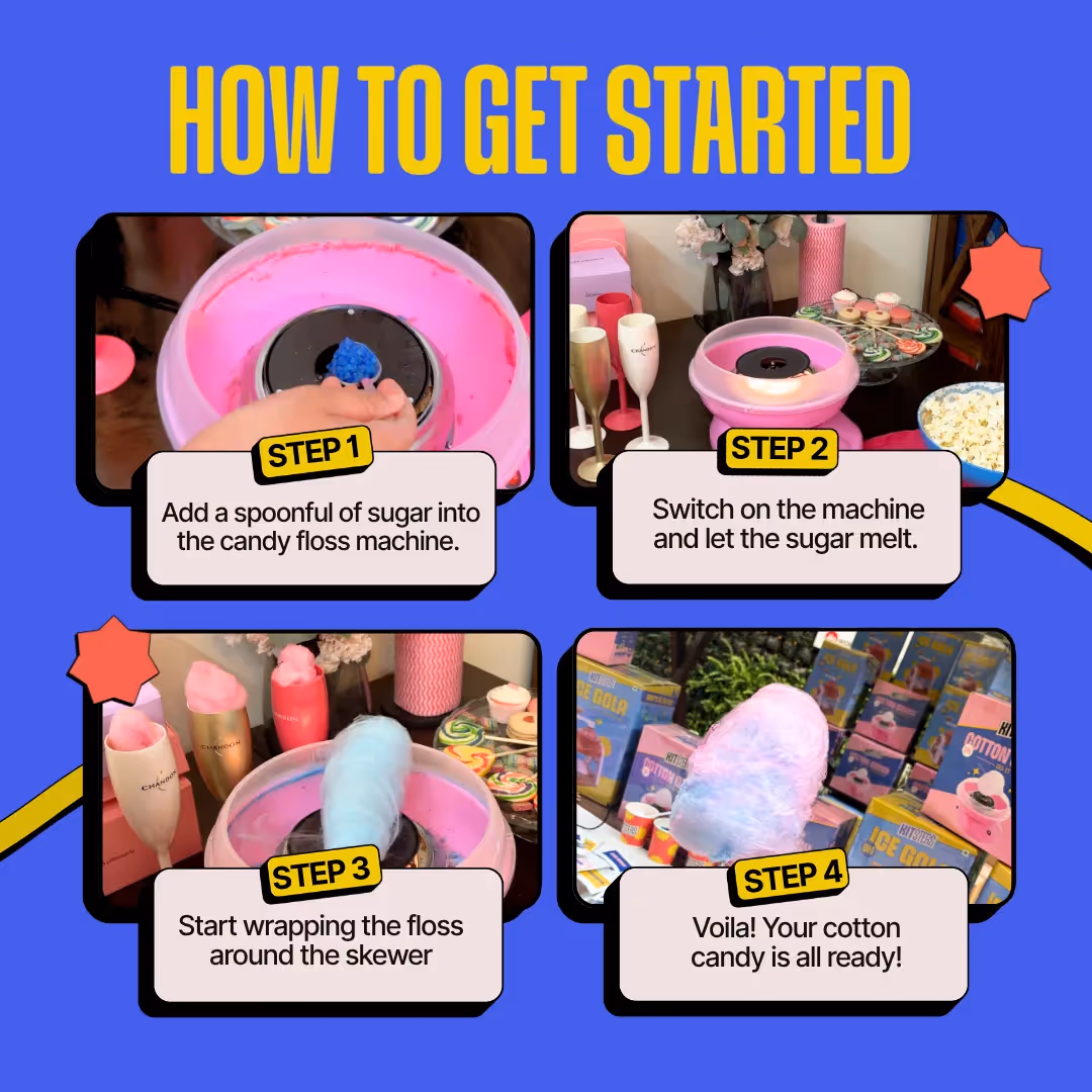 DIY Ice Gola and Cotton Candy Kit Combo  image 9