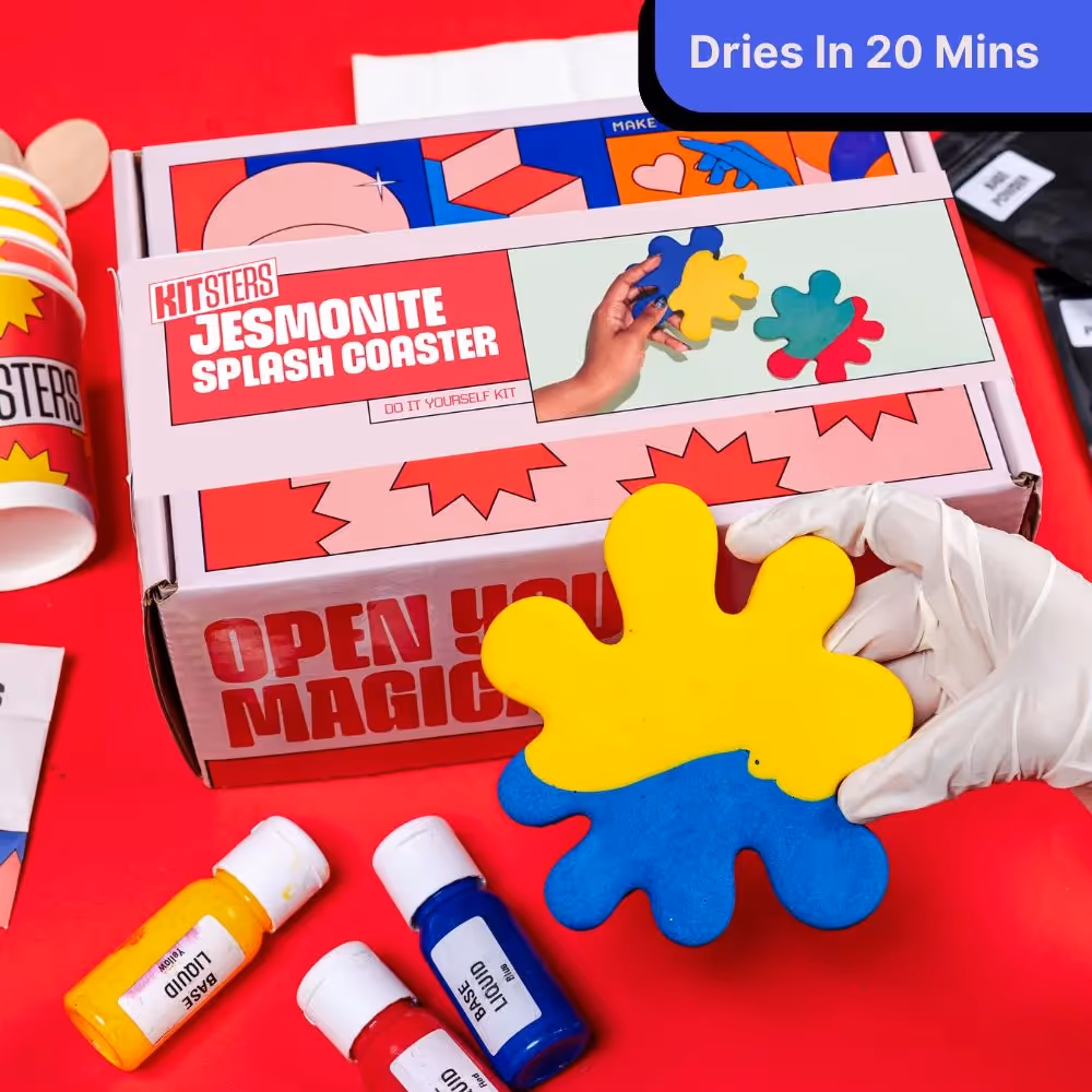 DIY Jesmonite Splash Coaster Kit  image 1