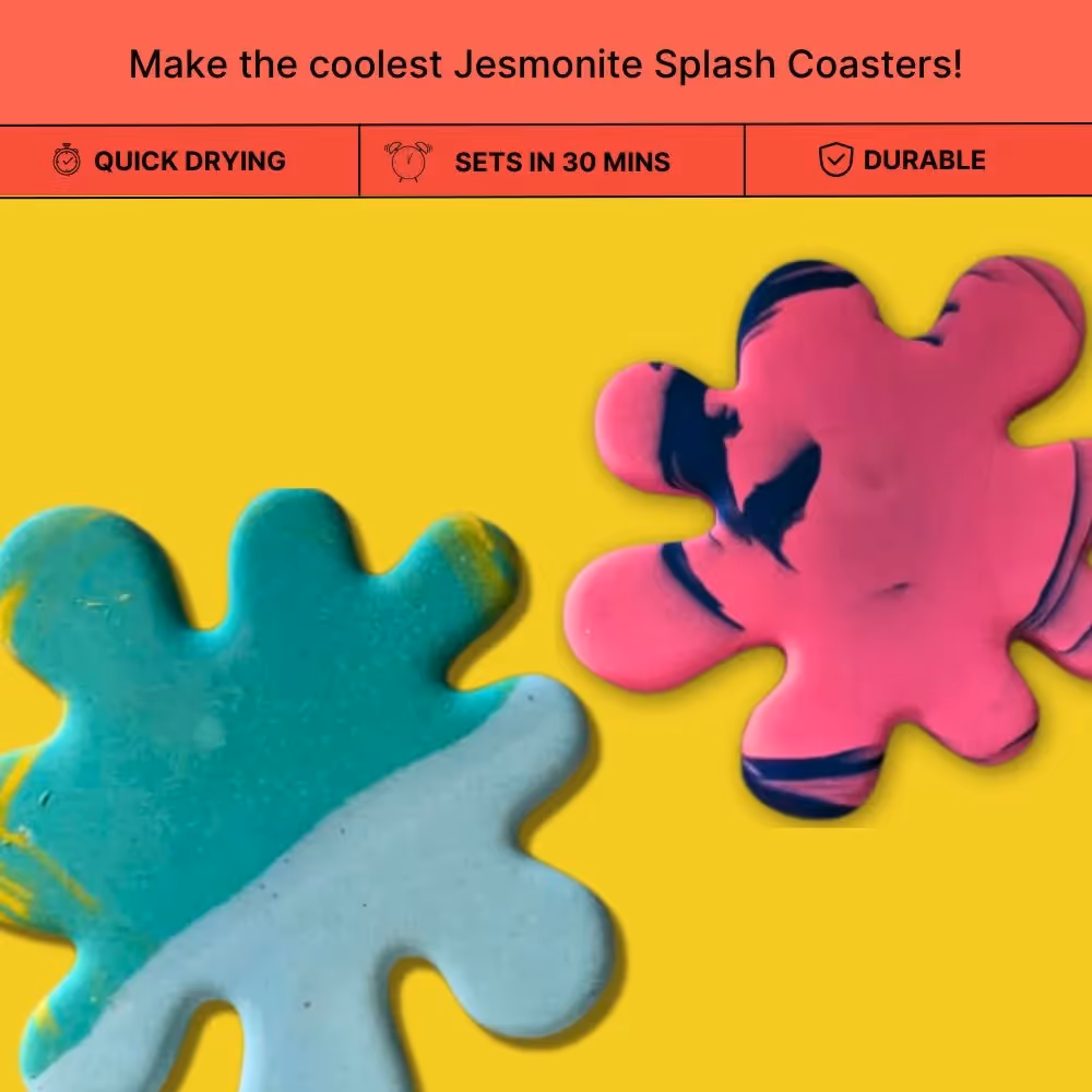 DIY Jesmonite Splash Coaster Kit  image 3