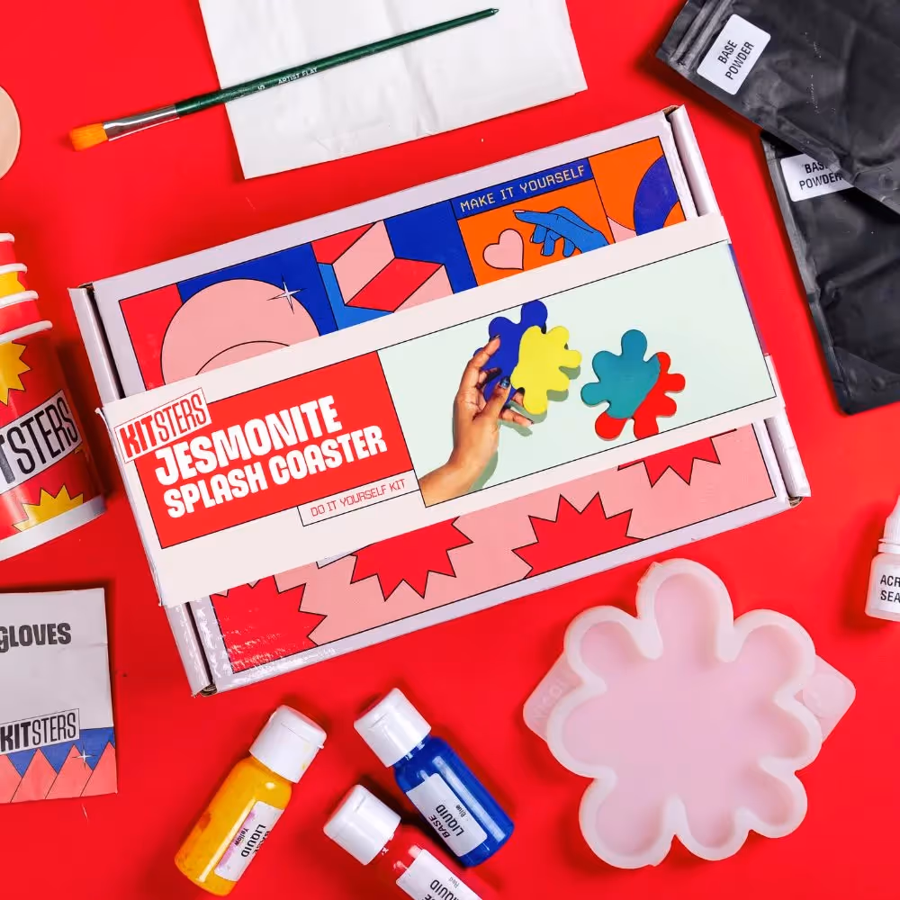 DIY Jesmonite Splash Coaster Kit  image 4