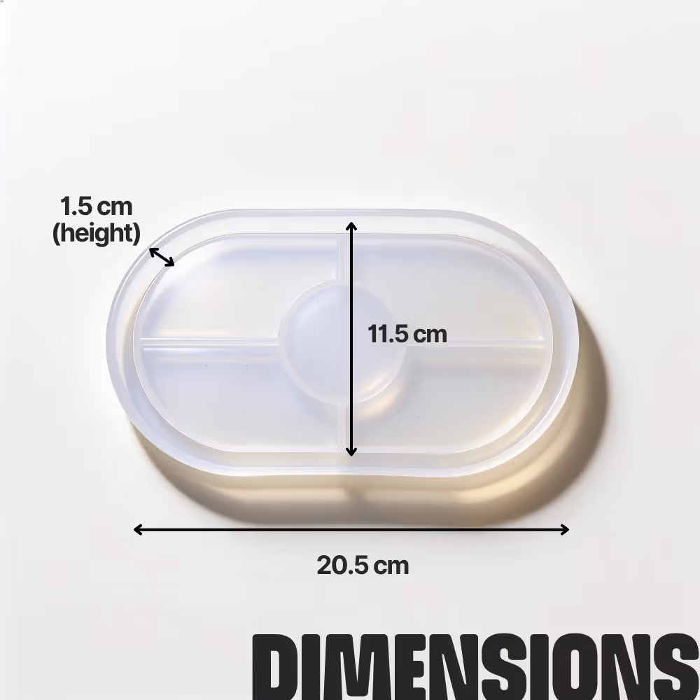 DIY Resin Trinket Tray Kit image 7