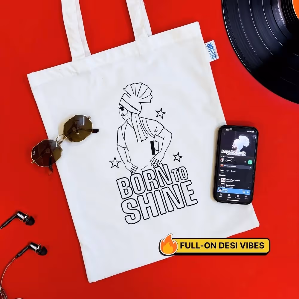 DIY Tote Bag Painting Kit - Born To Shine image 3