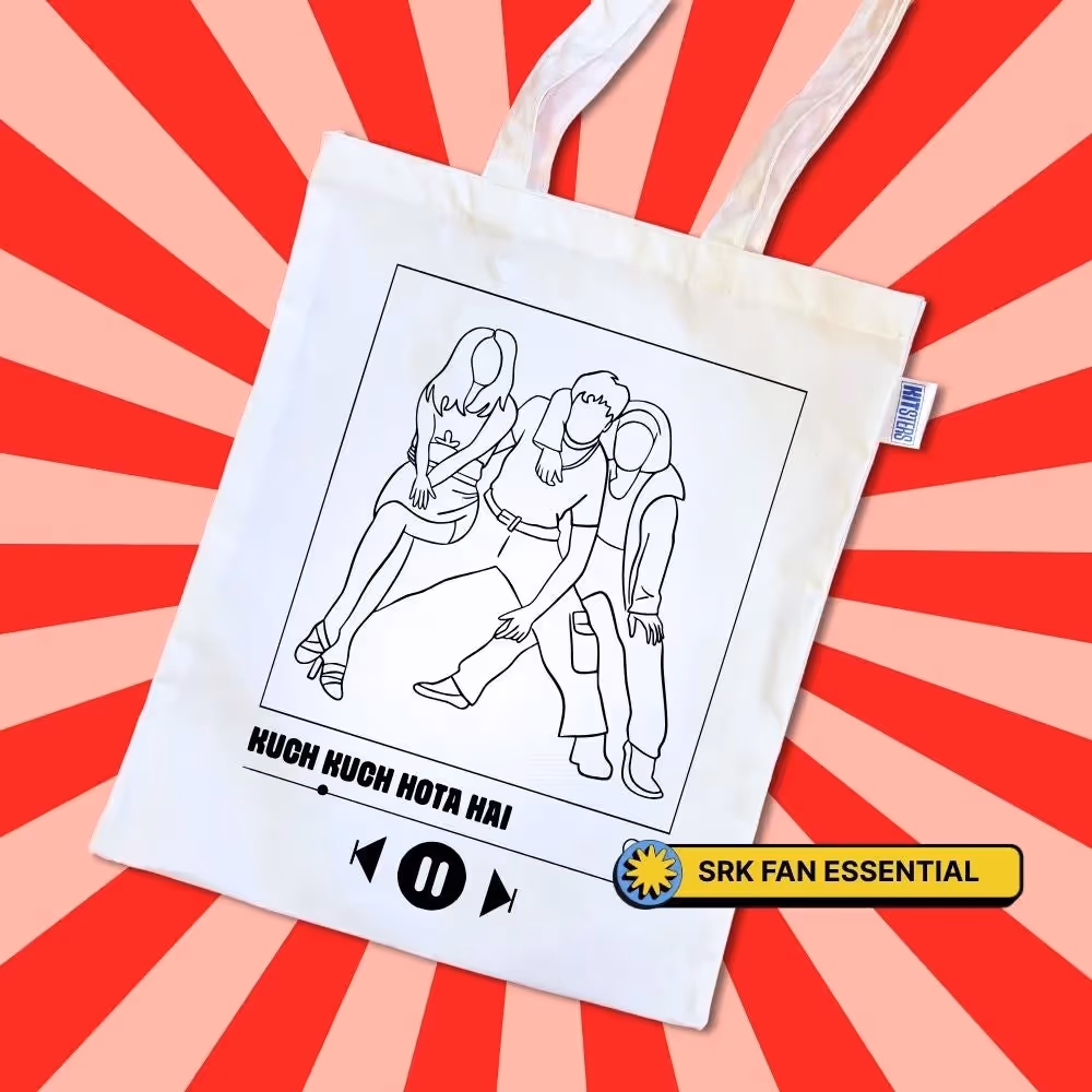 DIY Tote Bag Painting Kit - Kuch Kuch Hota Hai image 3