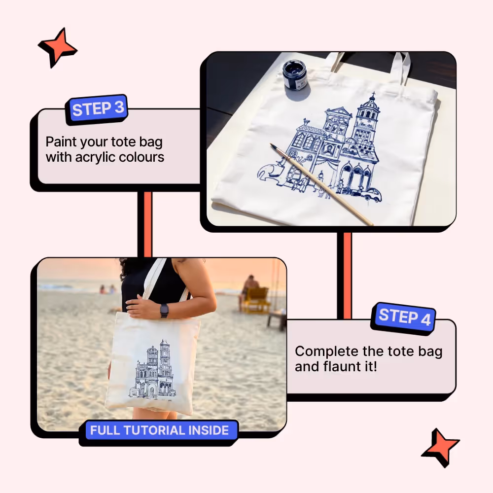 DIY Tote Bag Painting Kit image 10