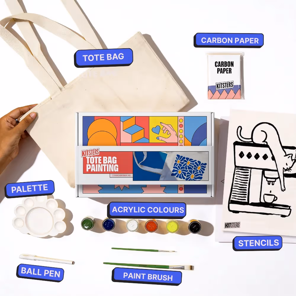 DIY Tote Bag Painting Kit image 2