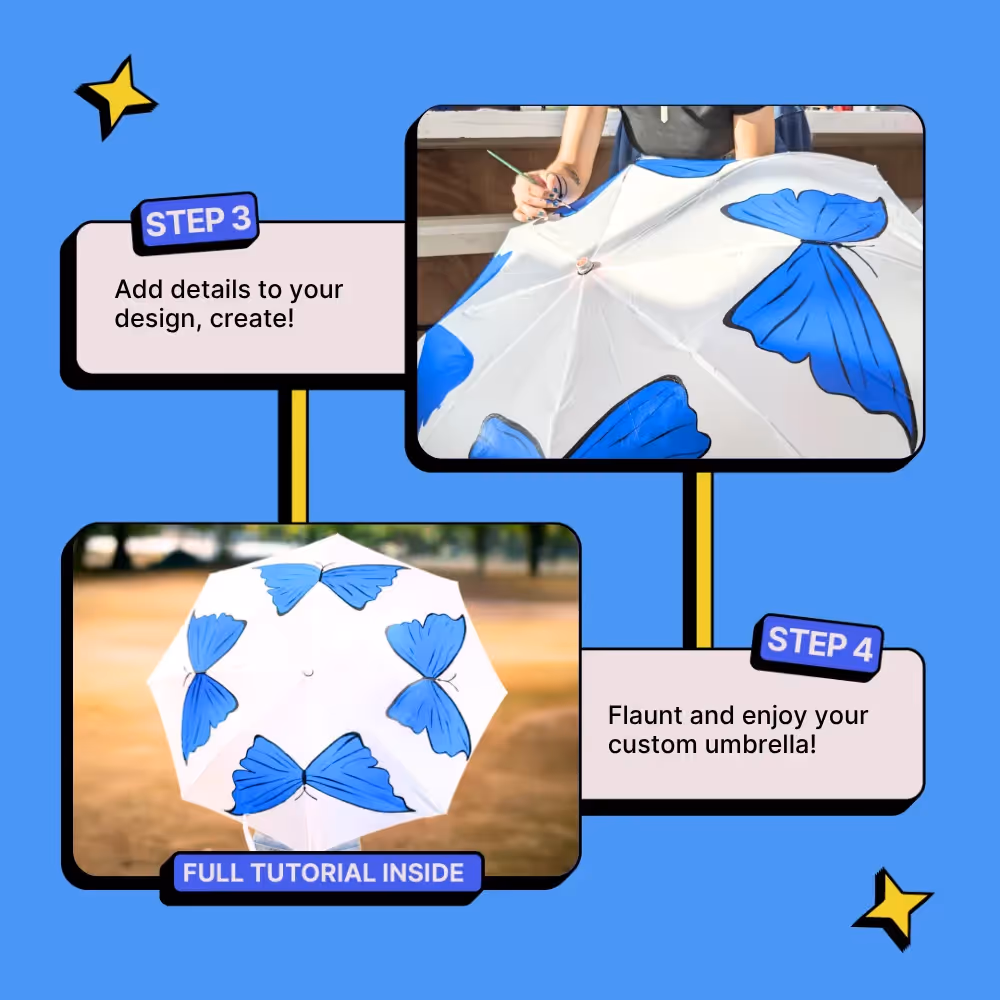 DIY Umbrella Painting Kit  image 8