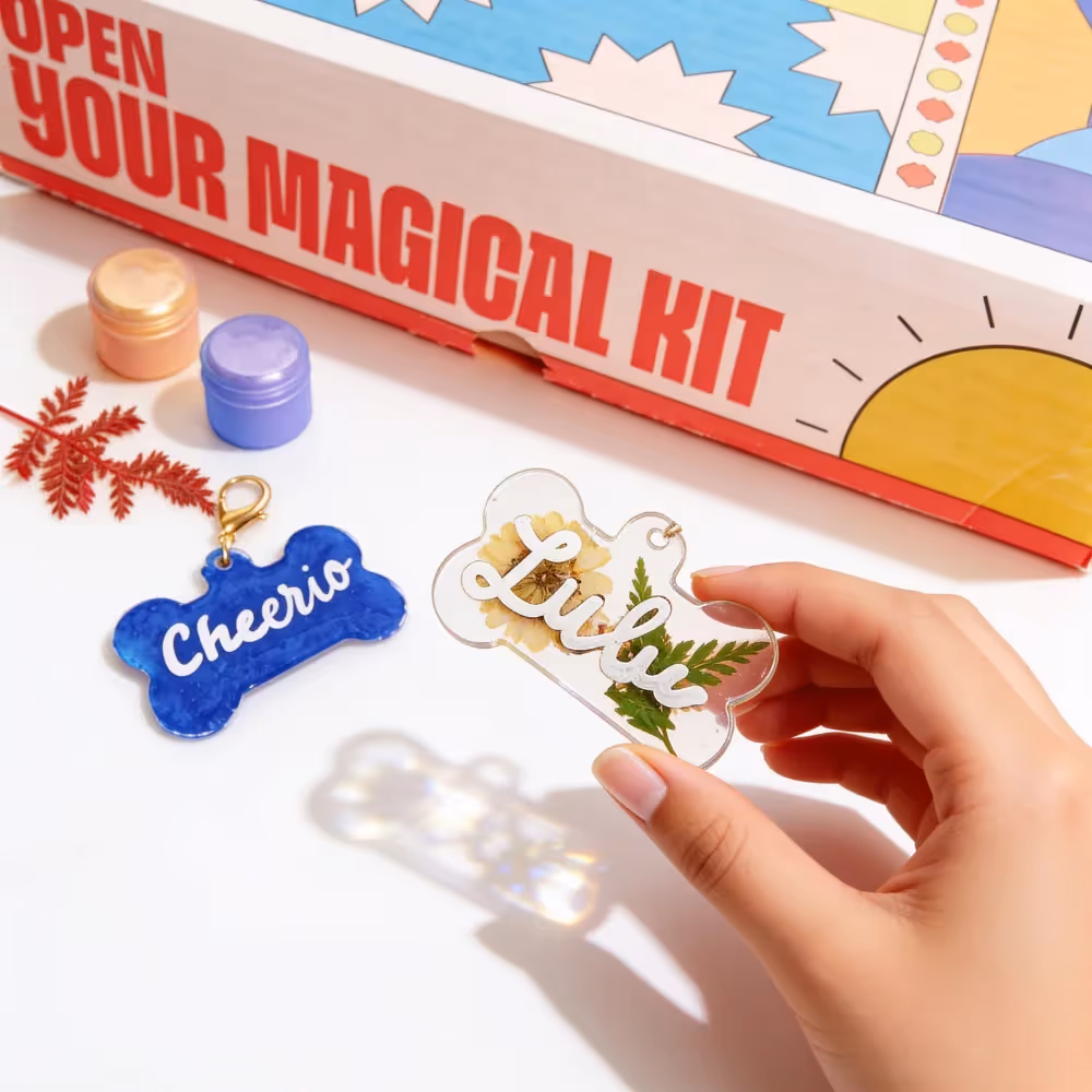 DIY UV Resin Dog Tag Kit  image 1