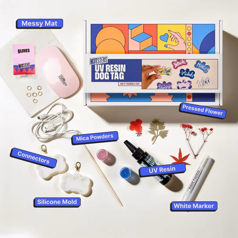 DIY UV Resin Dog Tag Kit image 2