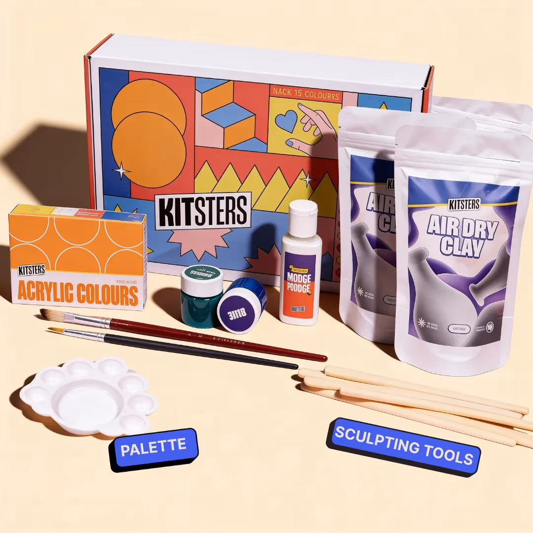 Fridge Magnet and Clay Sculpting DIY Combo Kit image 6