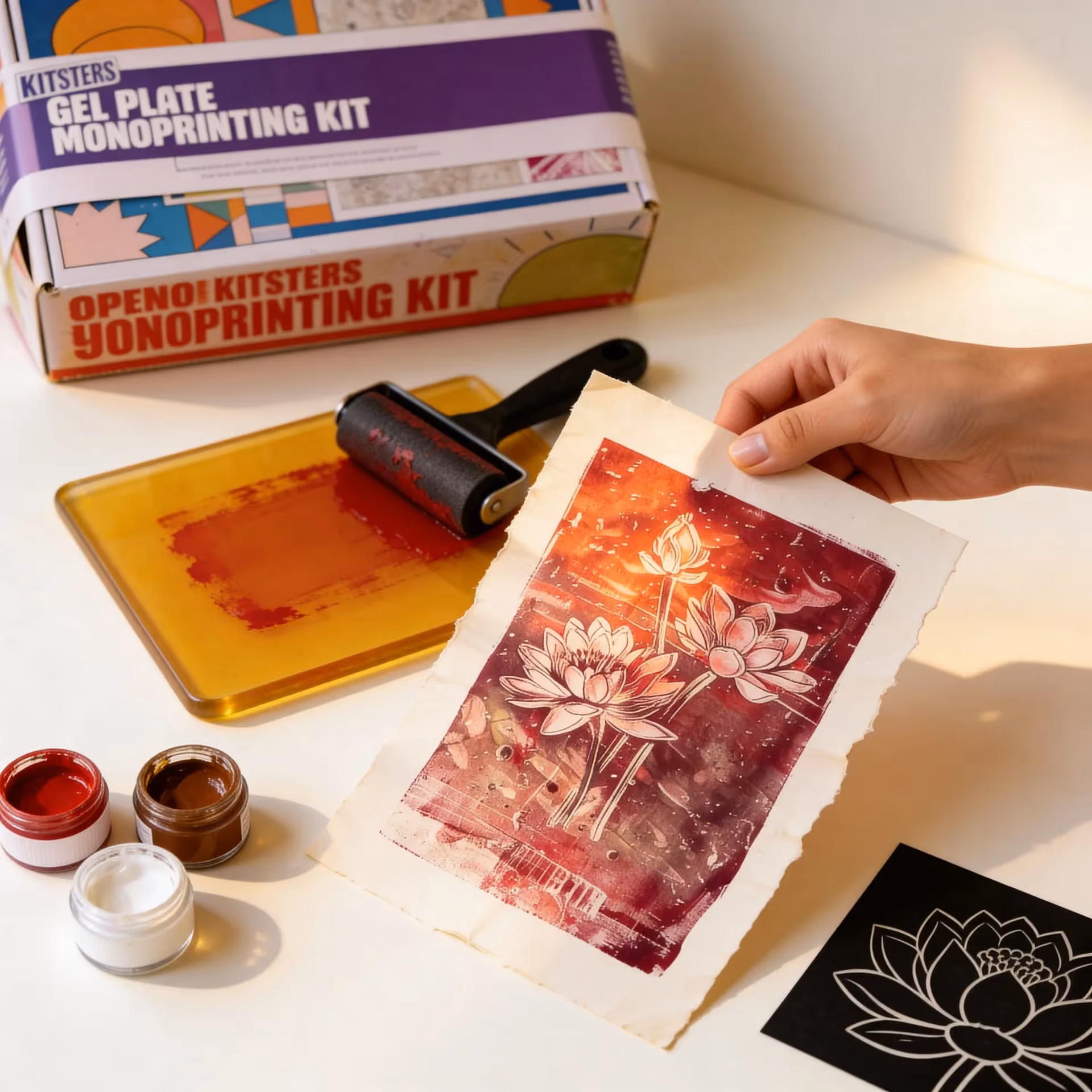 Gel Plate Monoprinting Kit  image 1