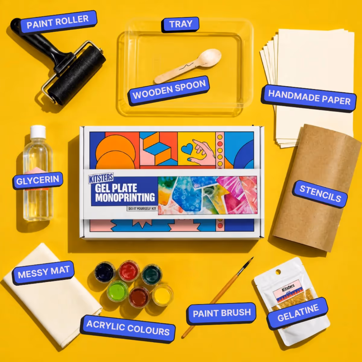 Gel Plate Monoprinting Kit image 12