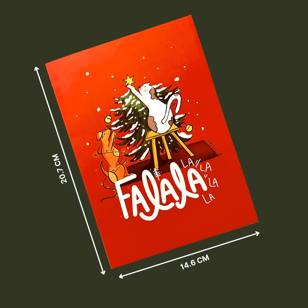 Greeting Card: Falala image 3