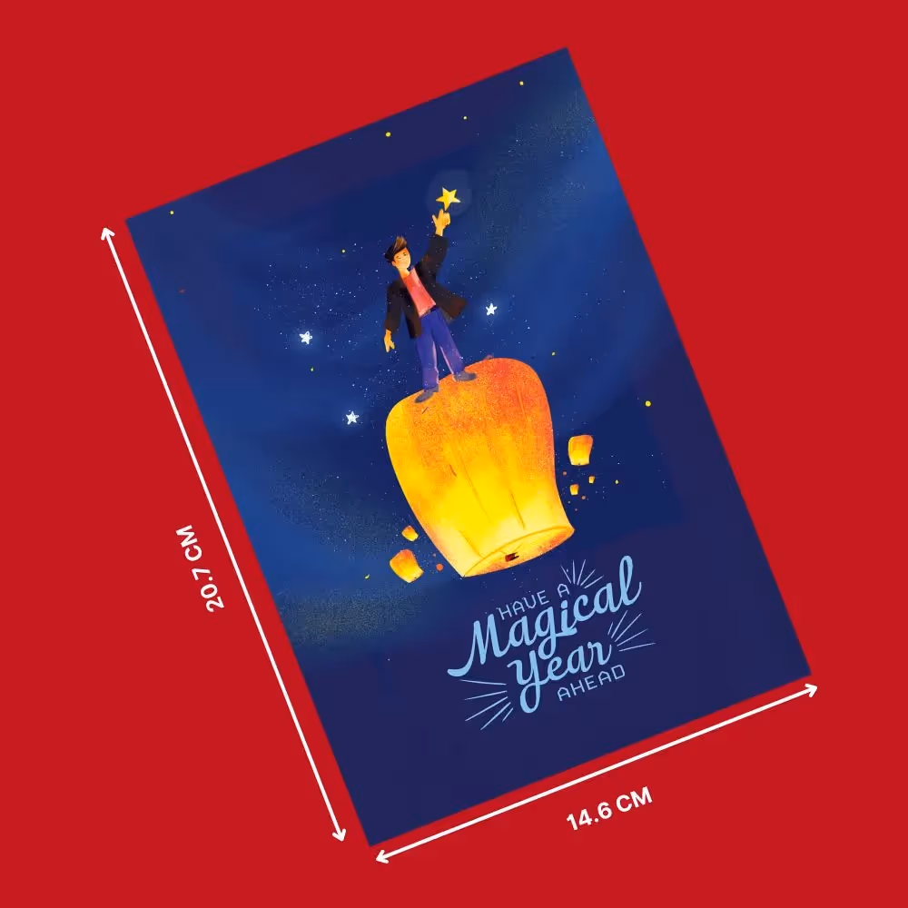 Greeting Card: Have A Magical Year Ahead  image 3