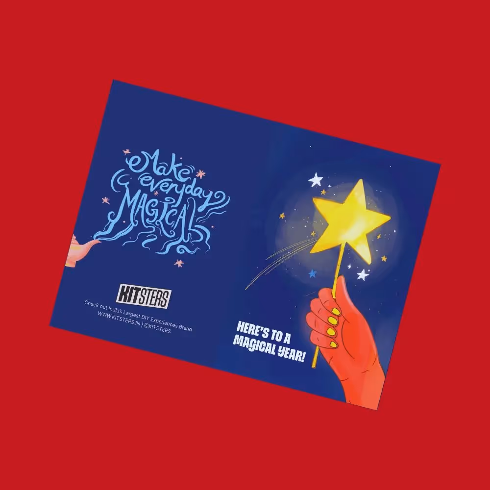 Greeting Card: Here's To A Magical Year  image 2