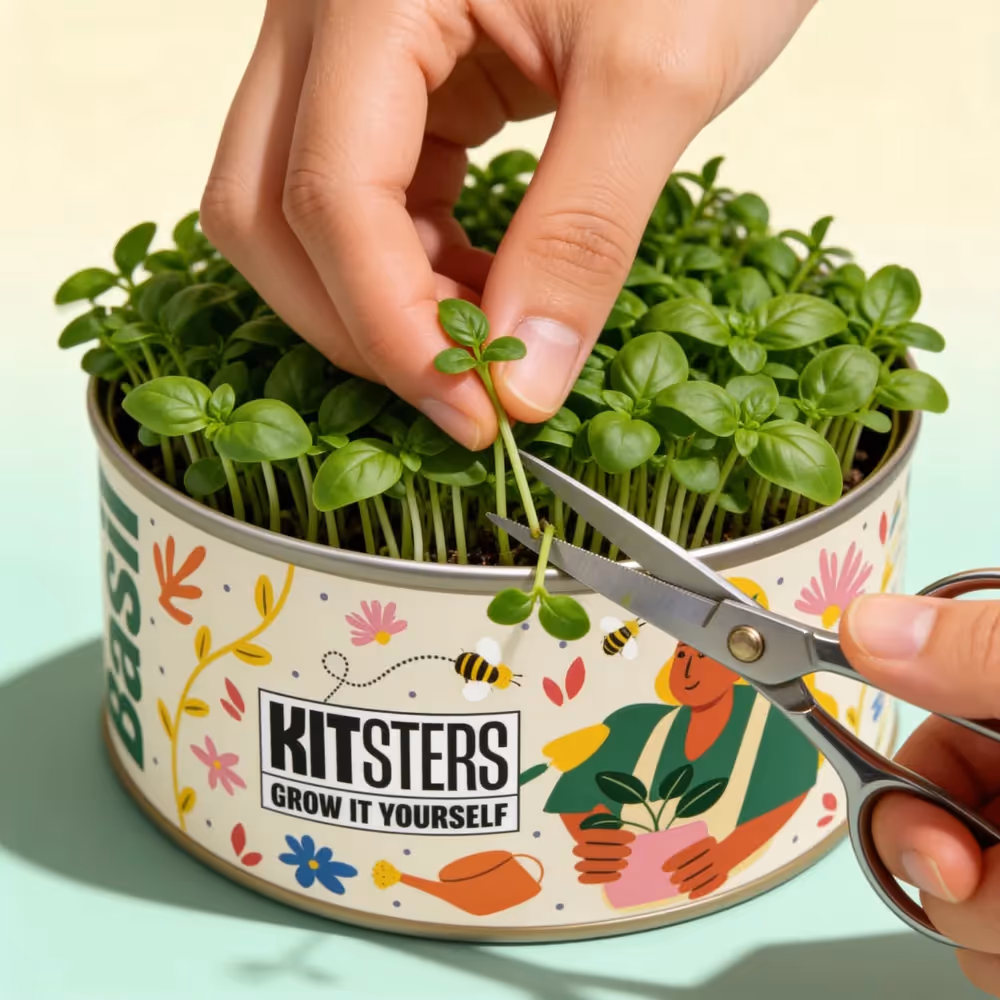 Grow In A Can - Basil  image 1