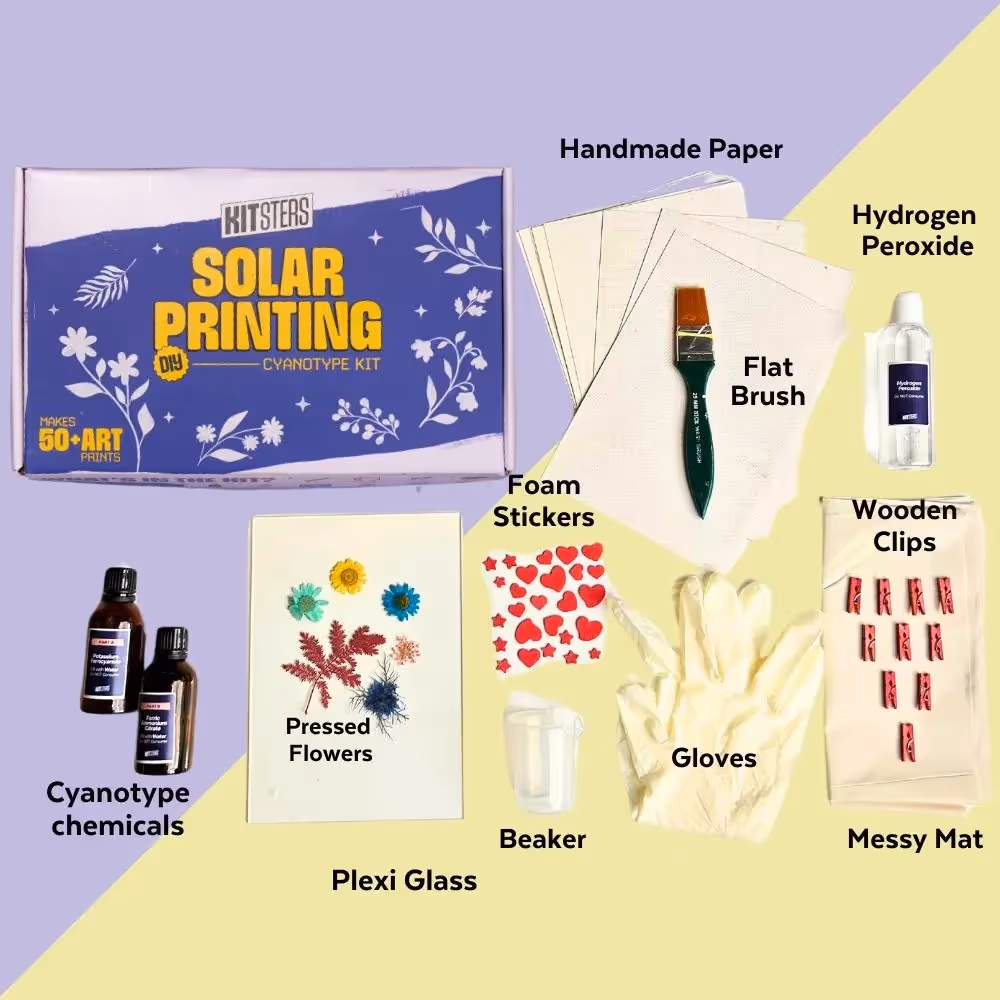 Kitsters DIY Solar Printing Cyanotype Kit - photo 3 of 8
