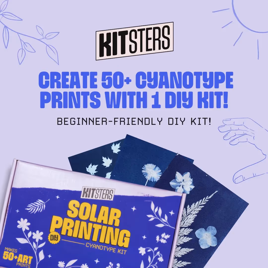 Kitsters DIY Solar Printing Cyanotype Kit - photo 4 of 8