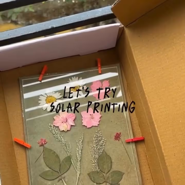 Kitsters DIY Solar Printing Cyanotype Kit - video preview