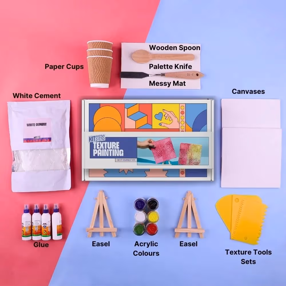 Kitsters DIY Texture Painting Kit - photo 3 of 9