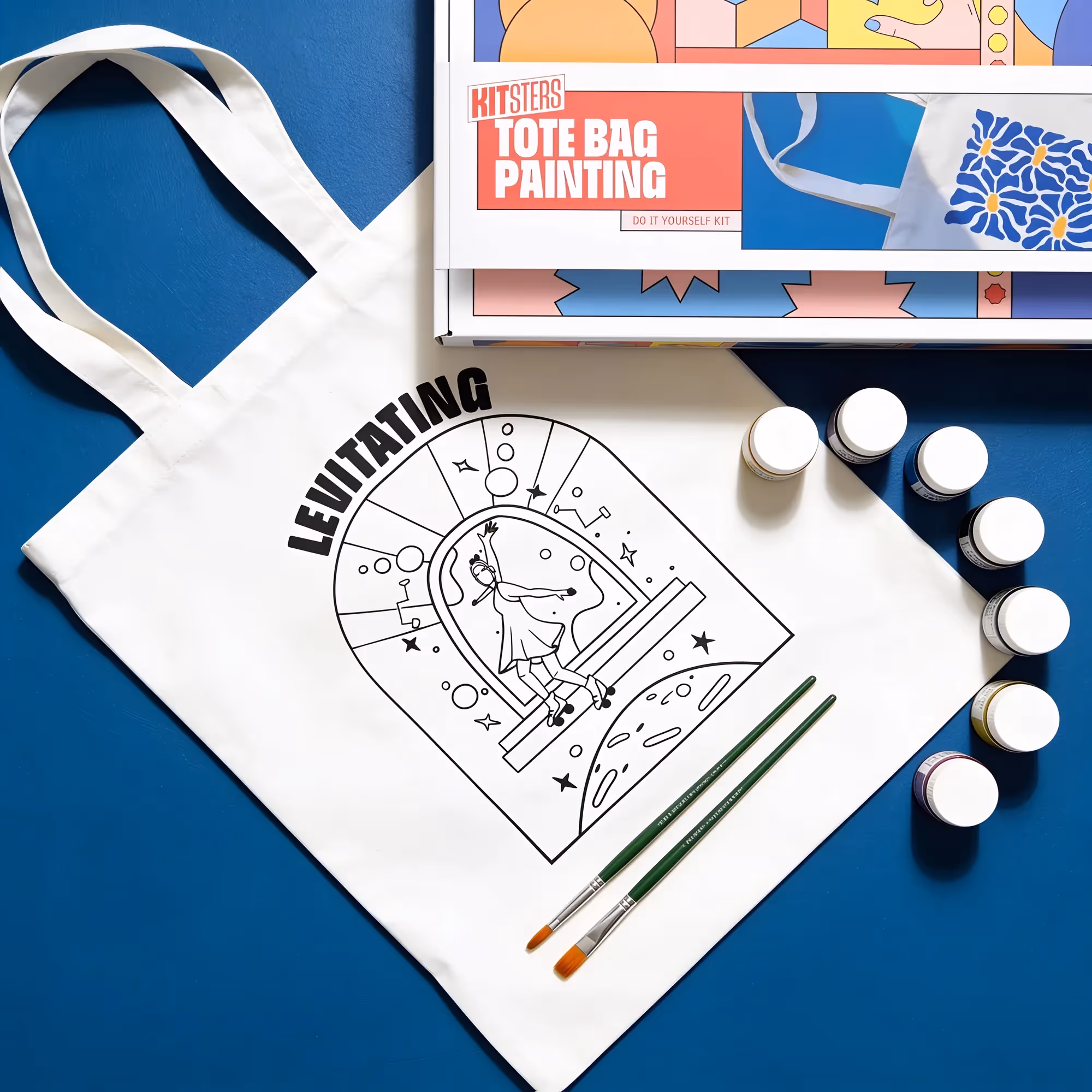 Levitating DIY Tote Bag Painting Kit image 1