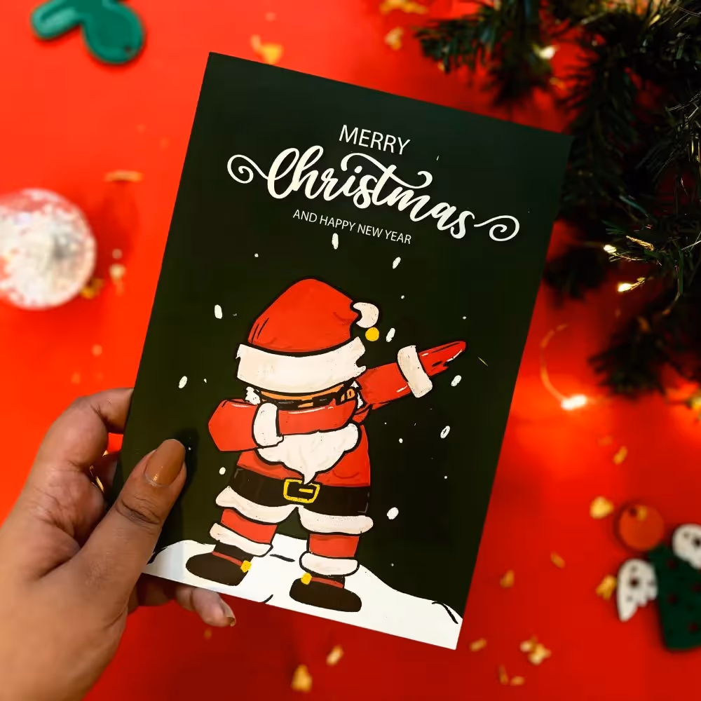 Merry Christmas & Happy New Year Greeting Card  image 1