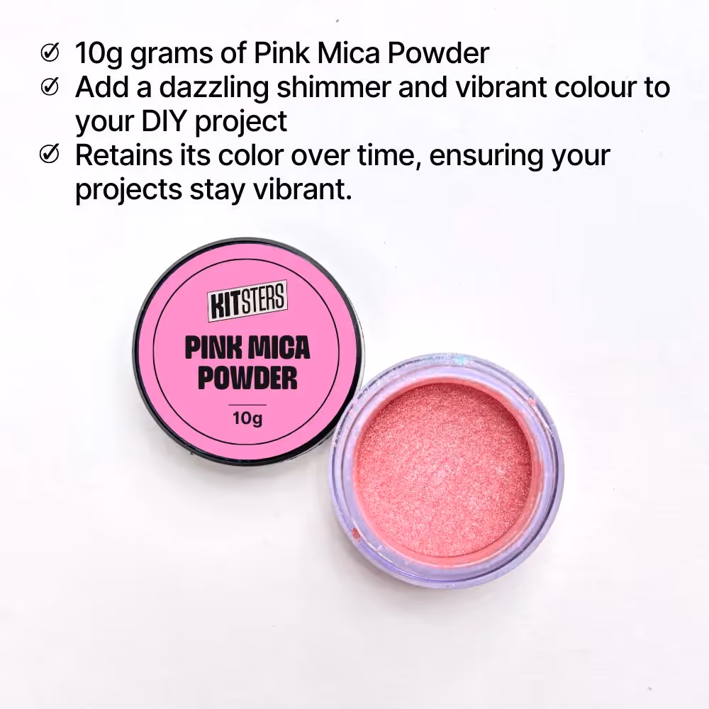 Pink Mica Powder image 2