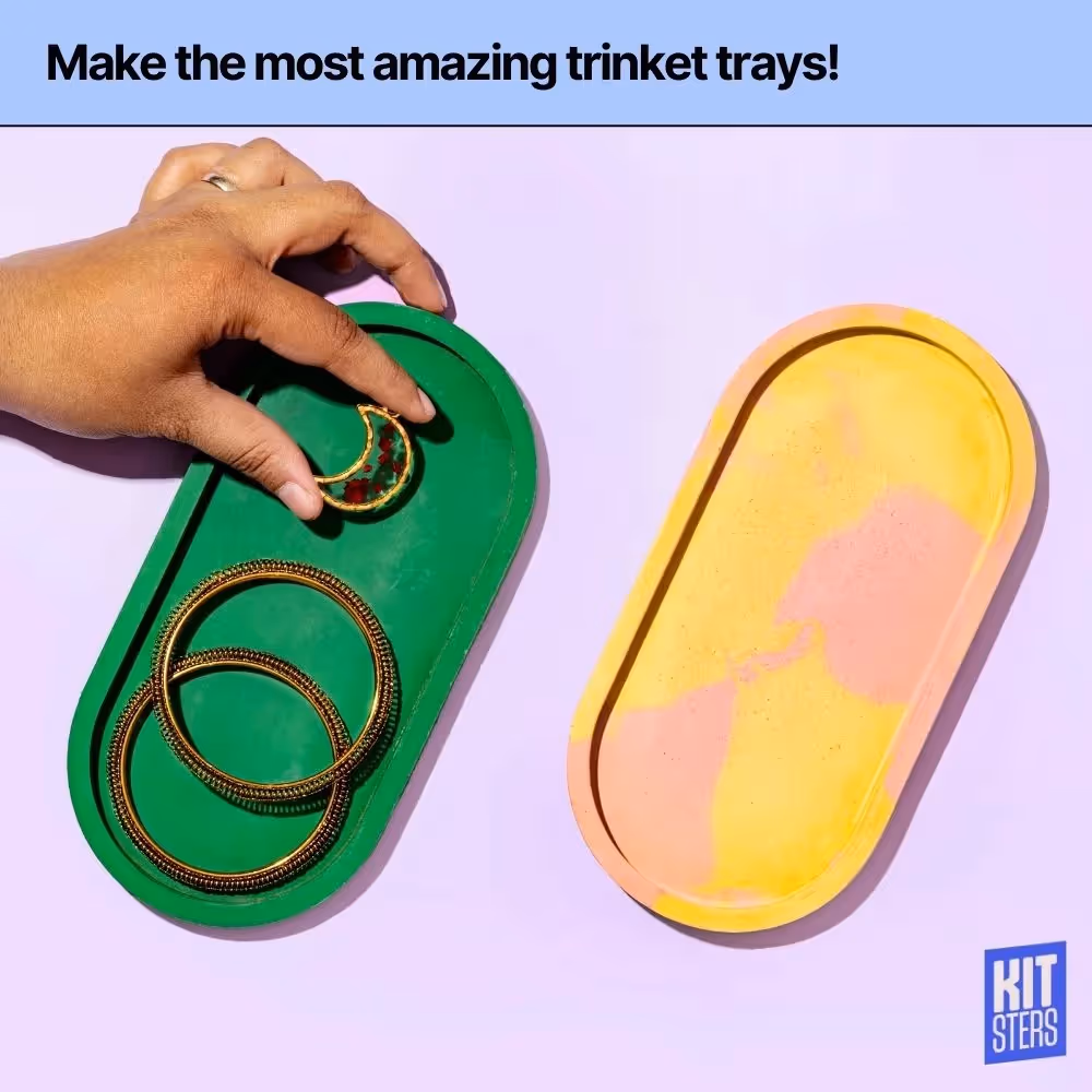 Silicone Oval Trinket Tray Mould  image 3