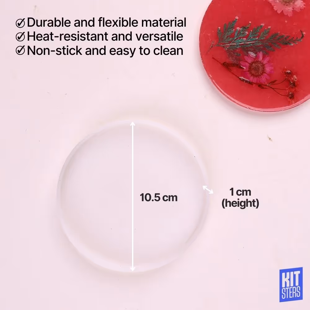 Silicone Round Coaster Mould  image 2