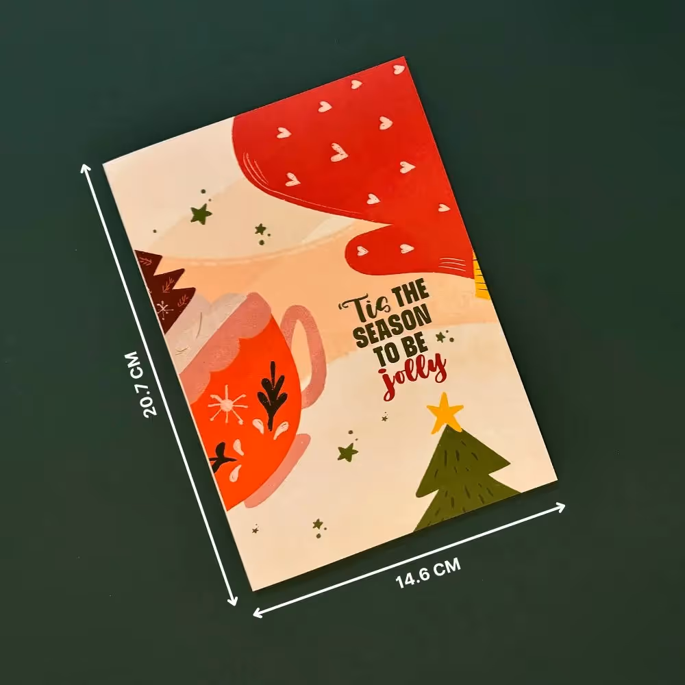 Tis The Season To Be Jolly Greeting Card image 2