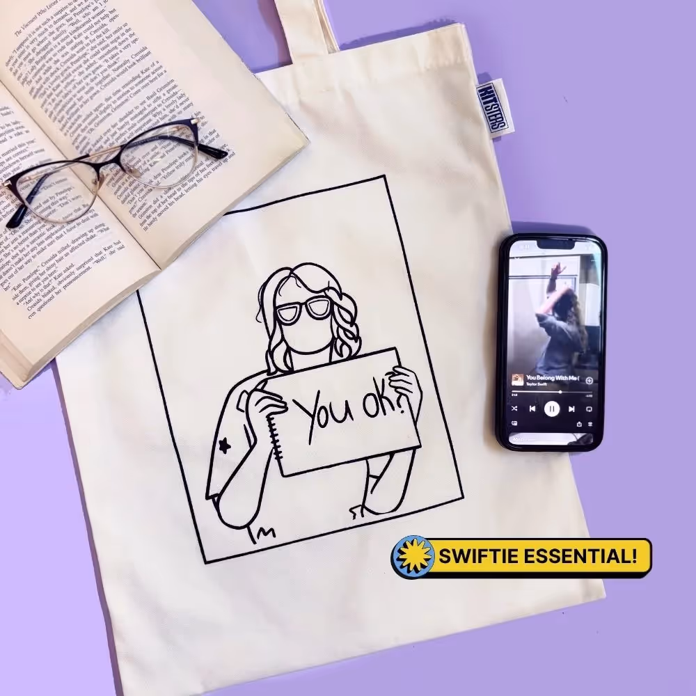 You Belong With Me DIY Tote Bag Painting Kit image 3