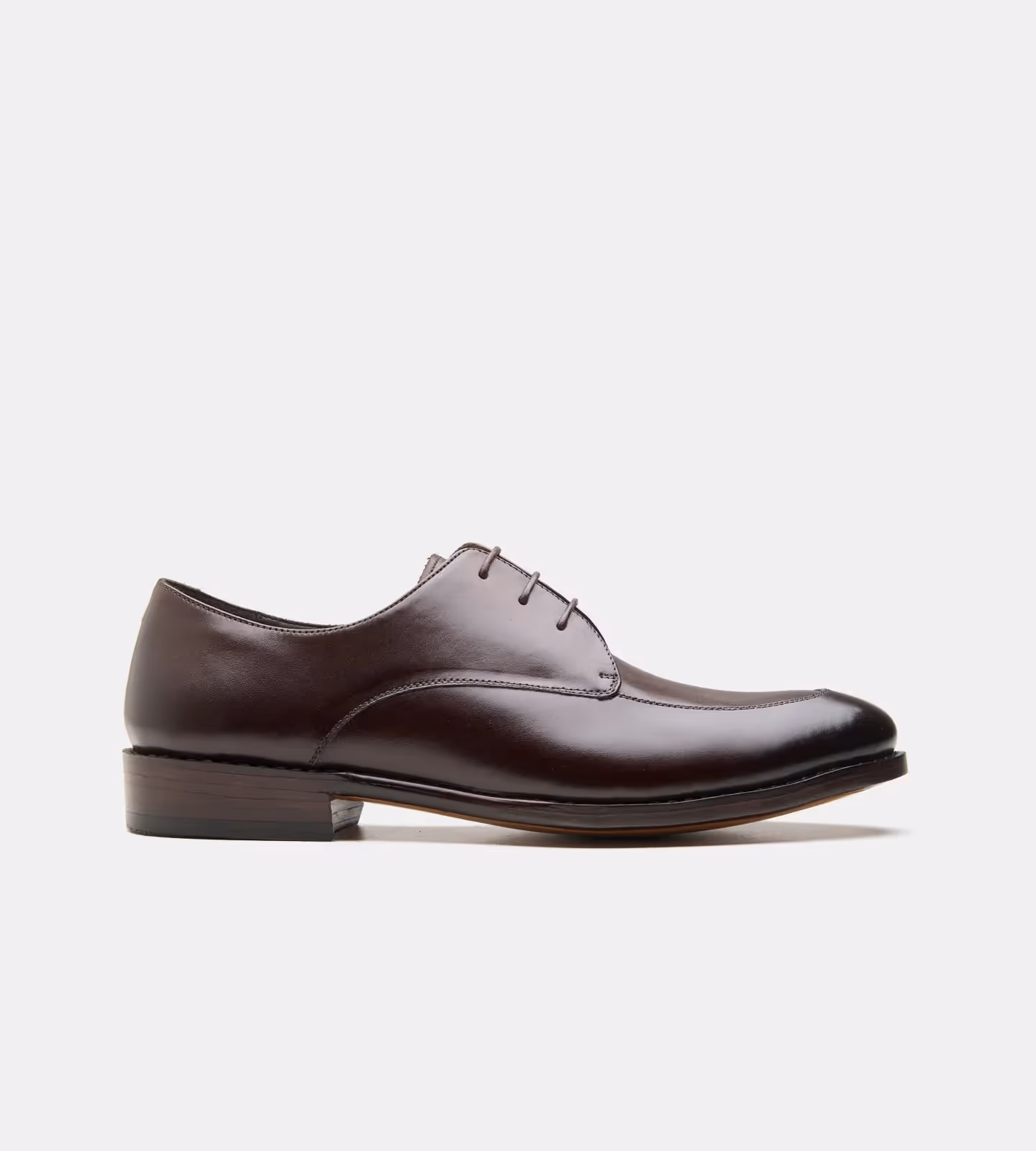 Apron Toe Derby Brown image 2