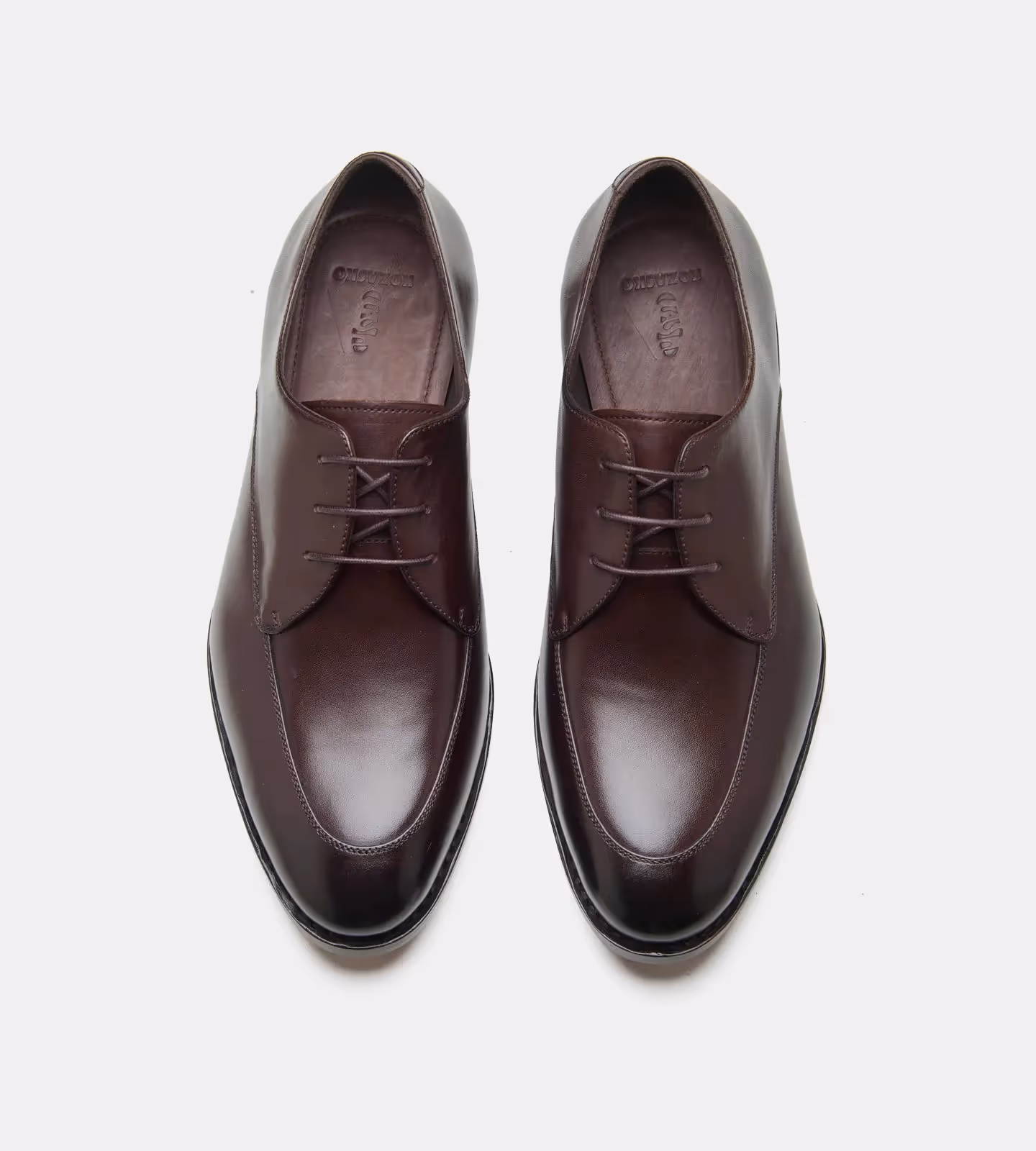 Apron Toe Derby Brown image 3