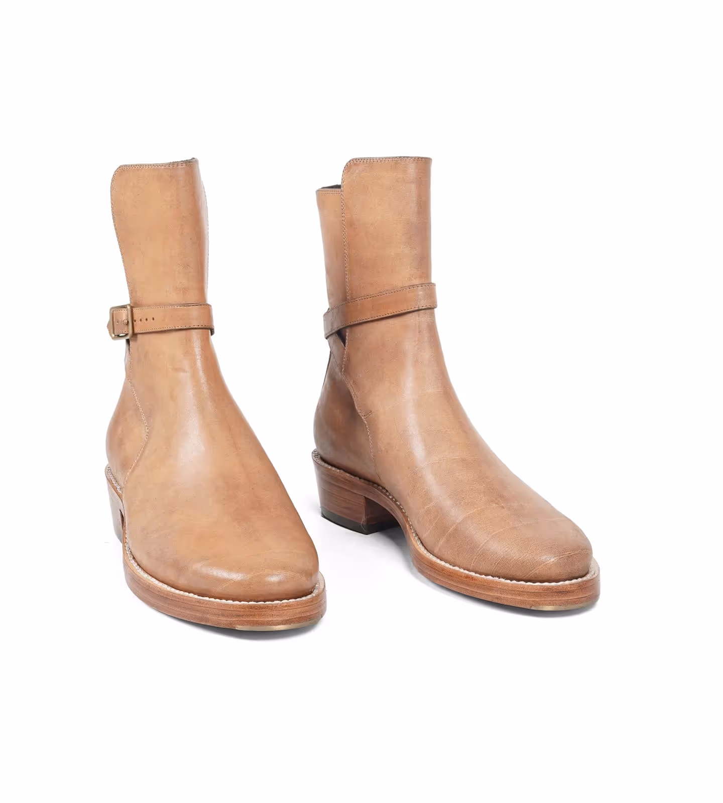 Badalassi Carlo Pueblo Bone Jodhpur Boot image 1