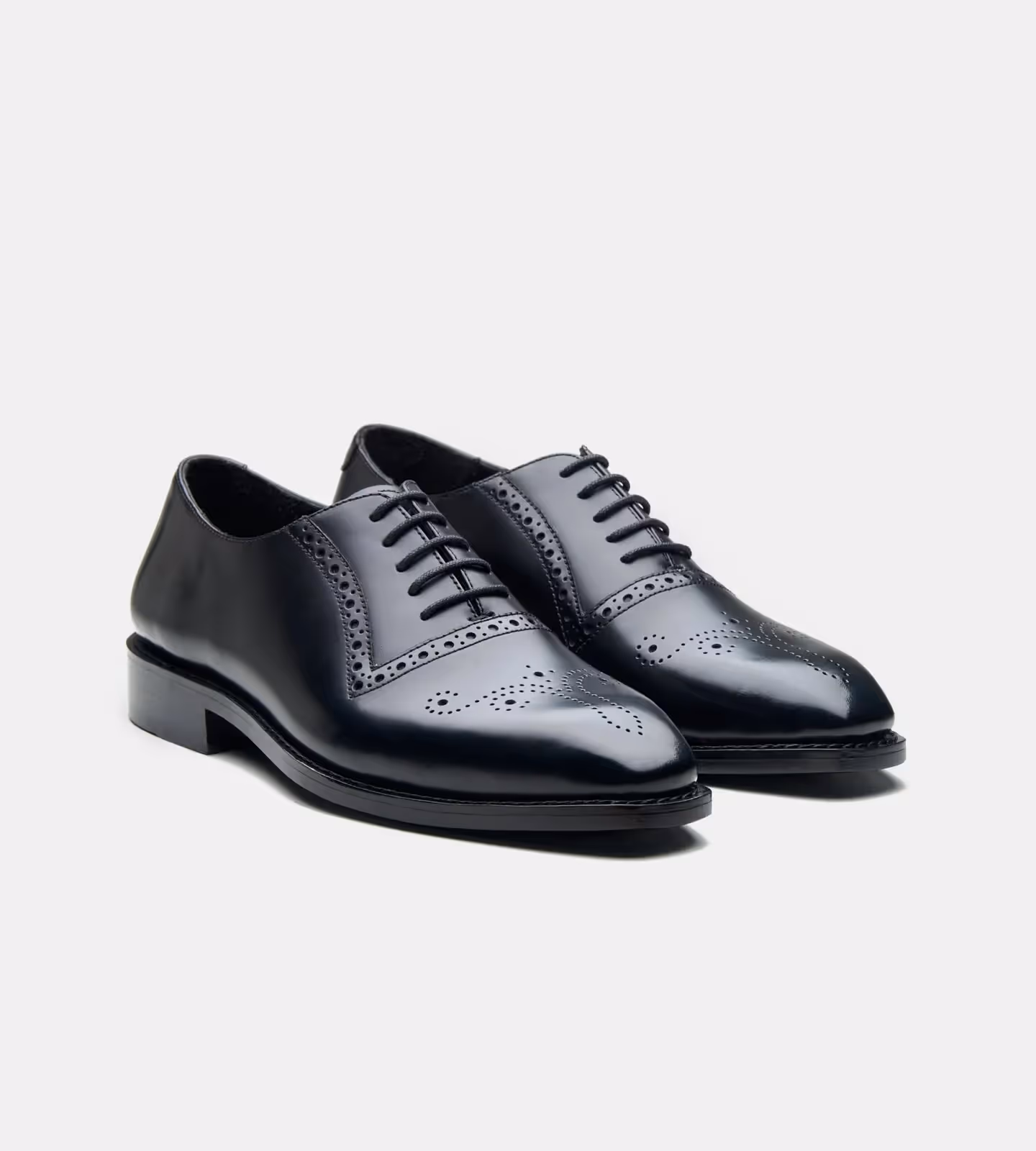 Black Michigan Full Grain Brogue Oxfords image 2