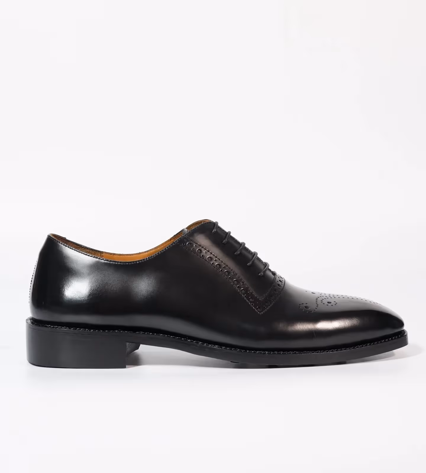 Black Michigan Full Grain Brogue Oxfords image 5