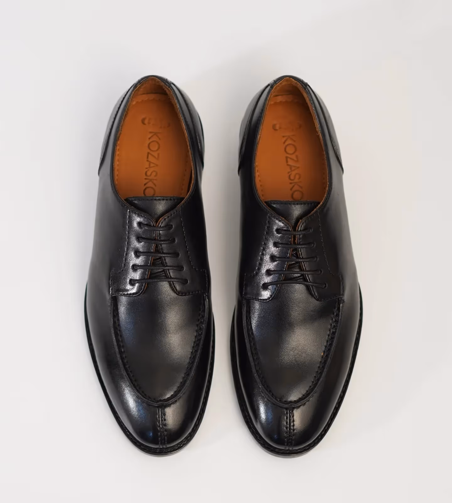 Black Split Toe Derby image 2
