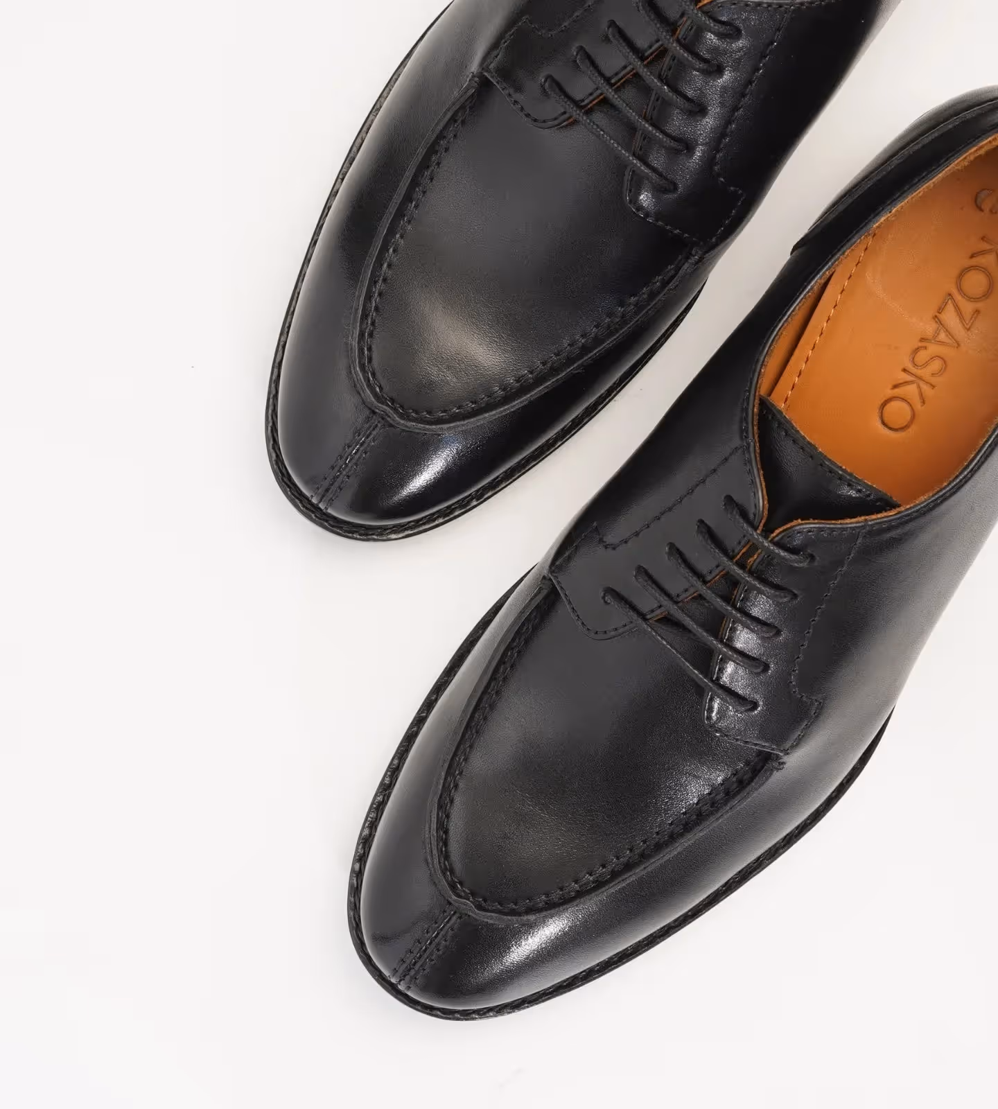Black Split Toe Derby image 3