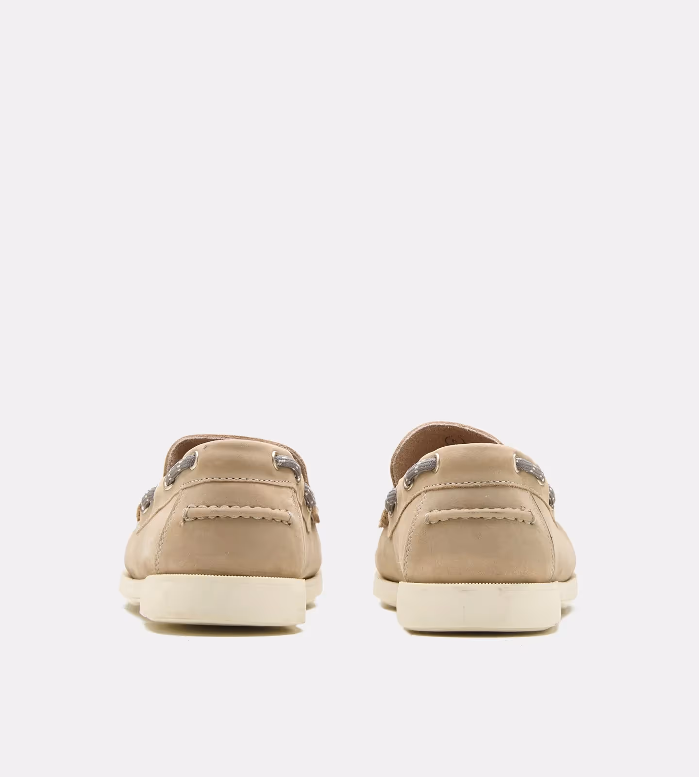 Blake Stitched Grey Nubuck Slip-ons  image 4