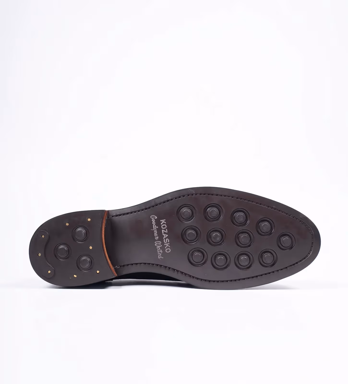 Brown Suede Split Toe Derby image 4