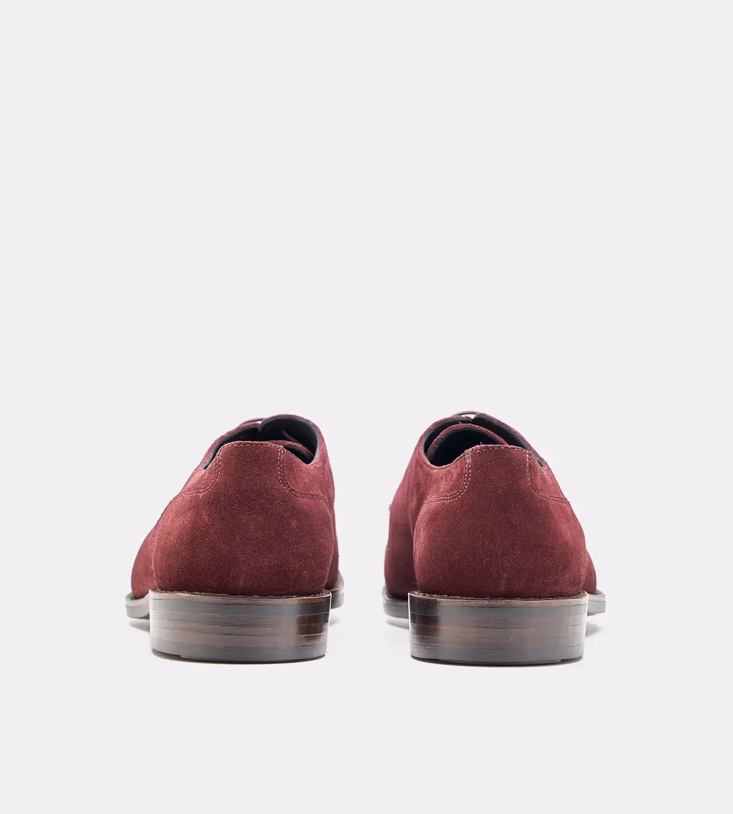 Burgundy Suede Split Toe Derby image 5