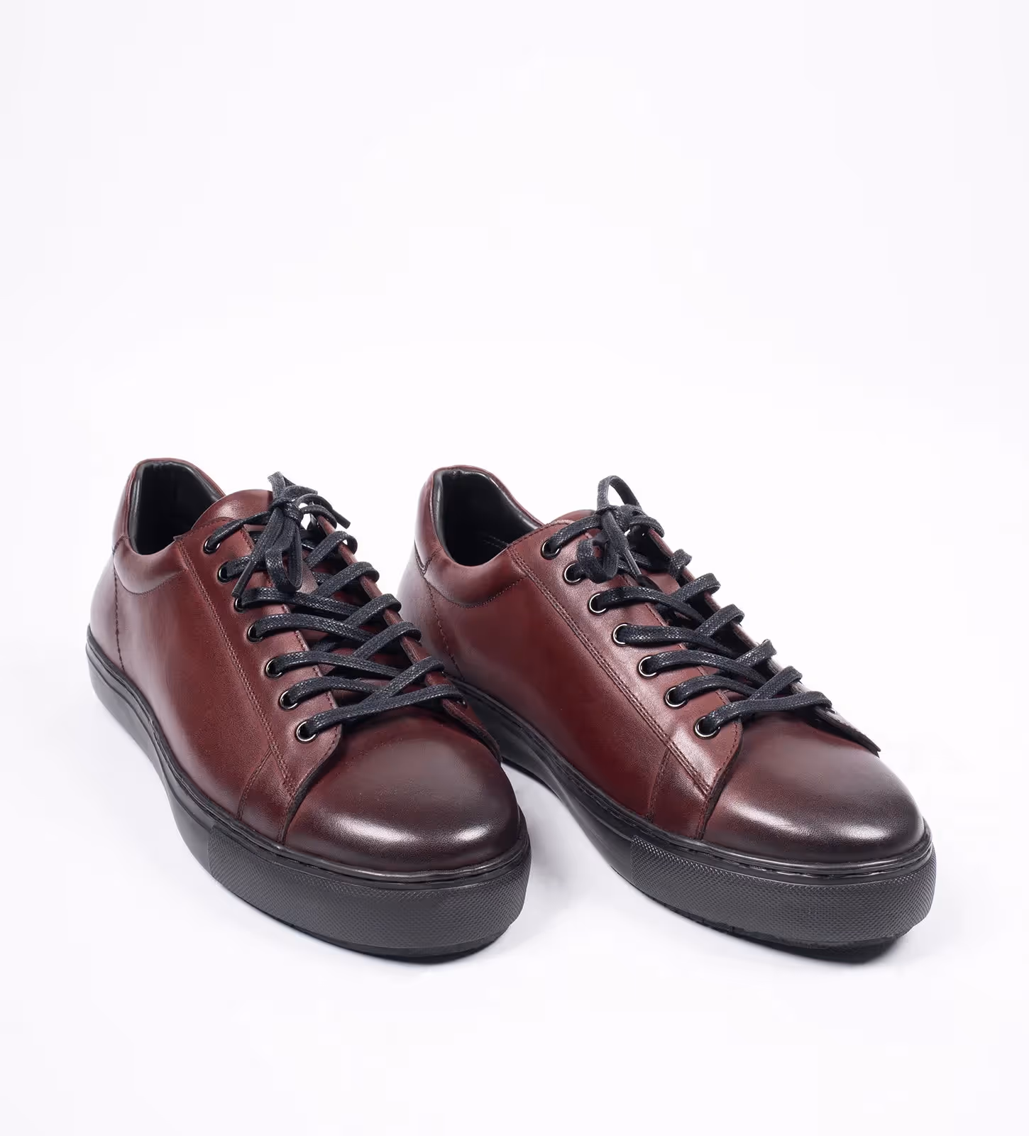 Classic Burgundy Leather Sneaker image 1