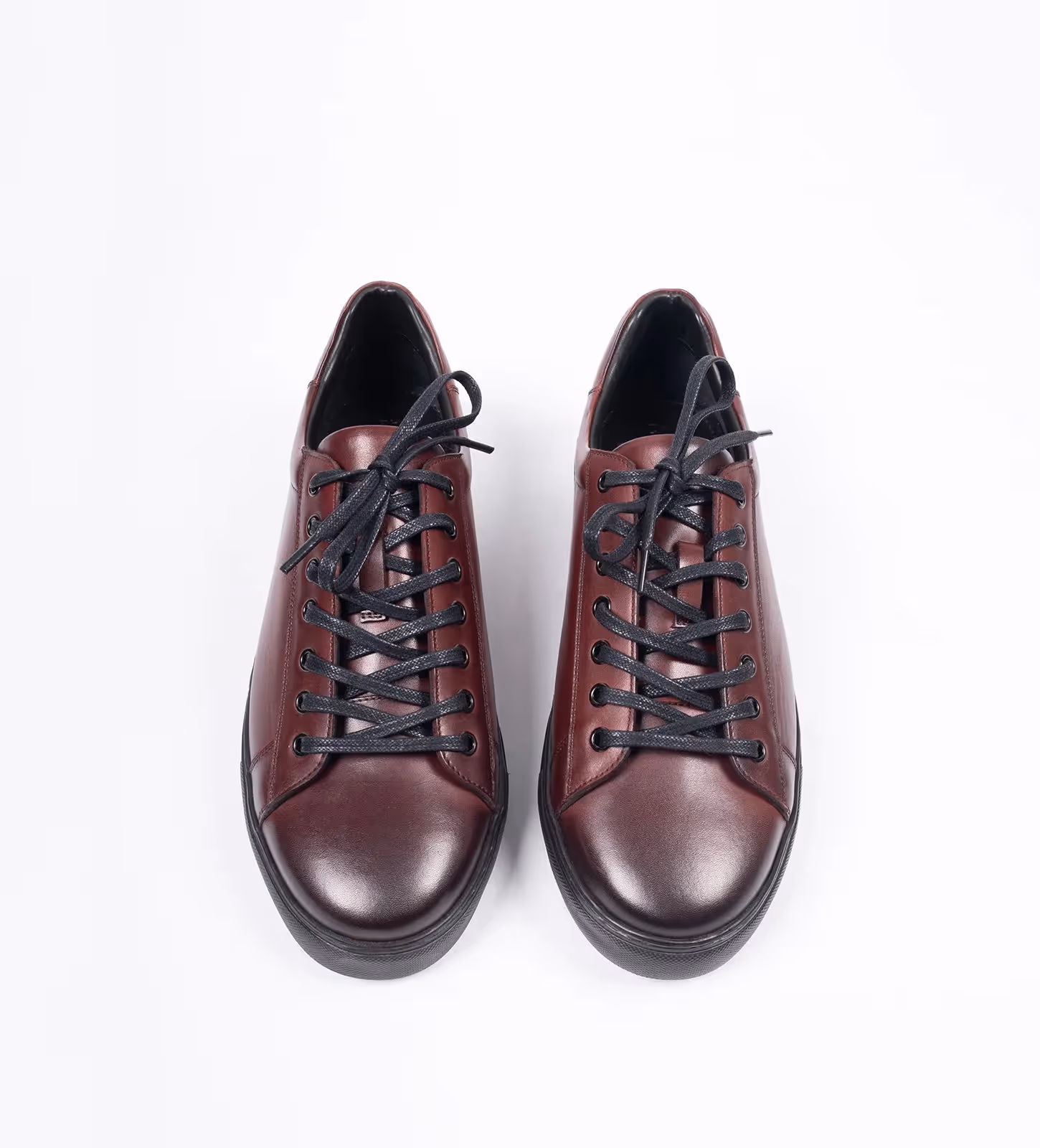 Classic Burgundy Leather Sneaker image 3