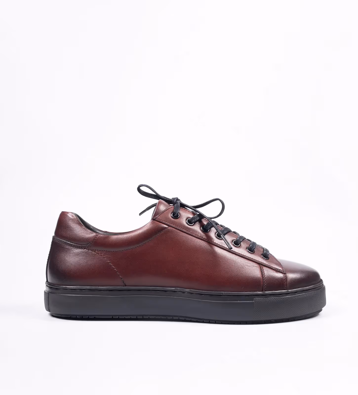 Classic Burgundy Leather Sneaker image 4