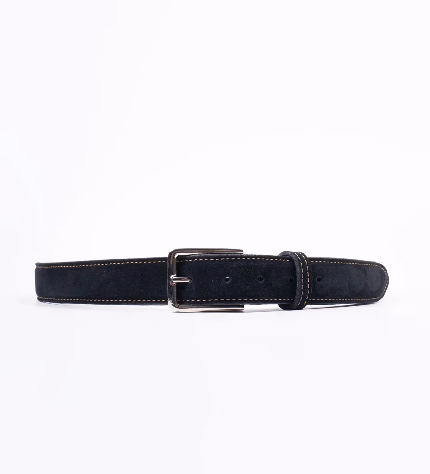Groupo Mastrotto Black Suede Belt image 1